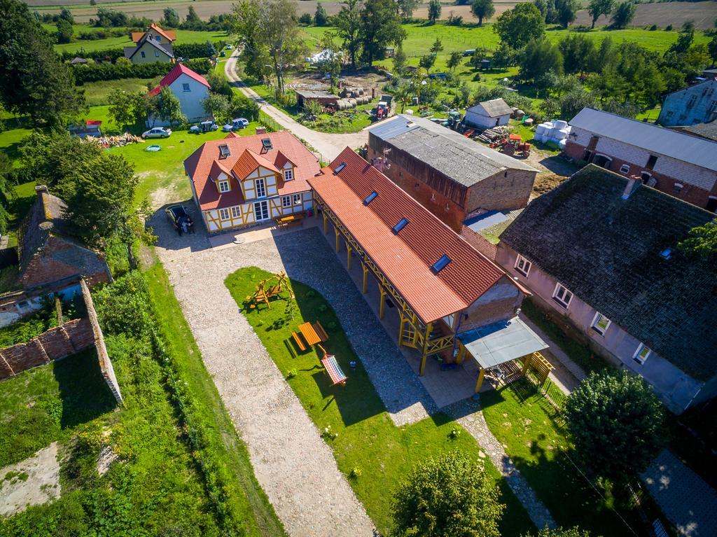 Nad Morzem I Jeziorem Dworek Kopań Exteriér fotografie